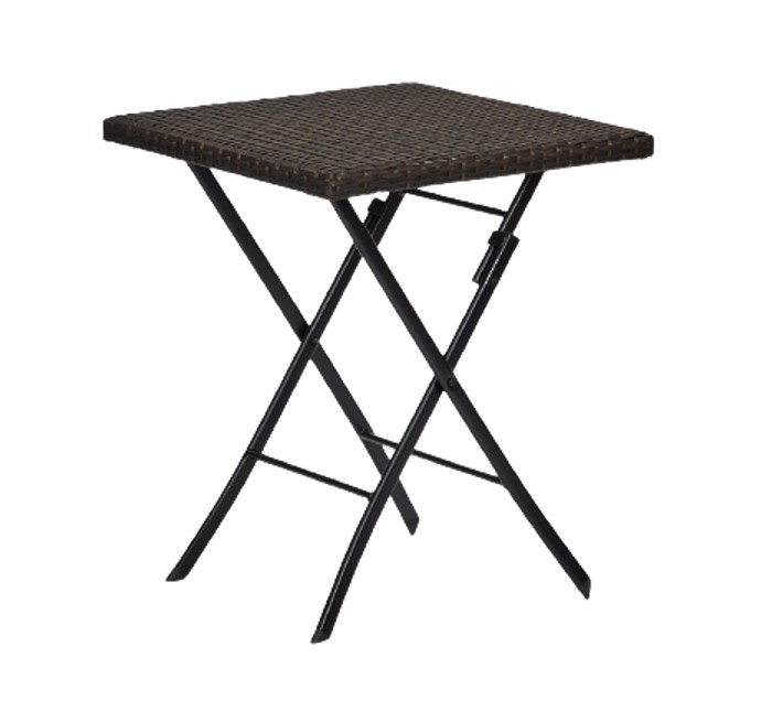Стол для дачи Hoff Helga 80303749 brown 60x60x71 см