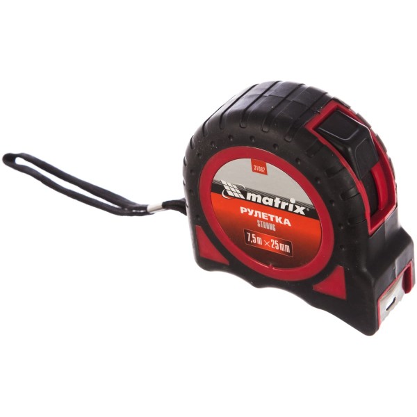 

Рулетка 7,5м х 25 мм Strong MATRIX 31082
