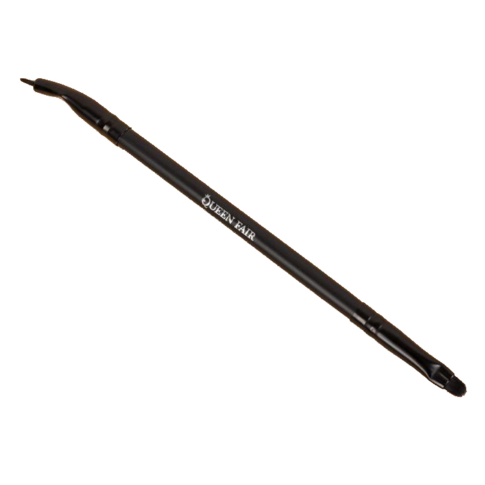 Кисть для макияжа Premium Brush, тонкая, двусторонняя, 14,5 см, цвет чёрный 4102764 линер uni pin brush 500 s кисть чёрный