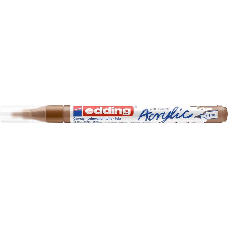 

Маркер акриловый Edding 5300 (1-2мм, светло-коричневый) 1шт.