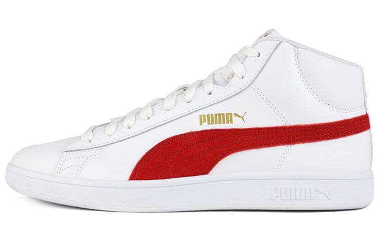 

Кеды унисекс Puma Smash v2 Mid L белые 44 EU, Белый, Smash v2 Mid L
