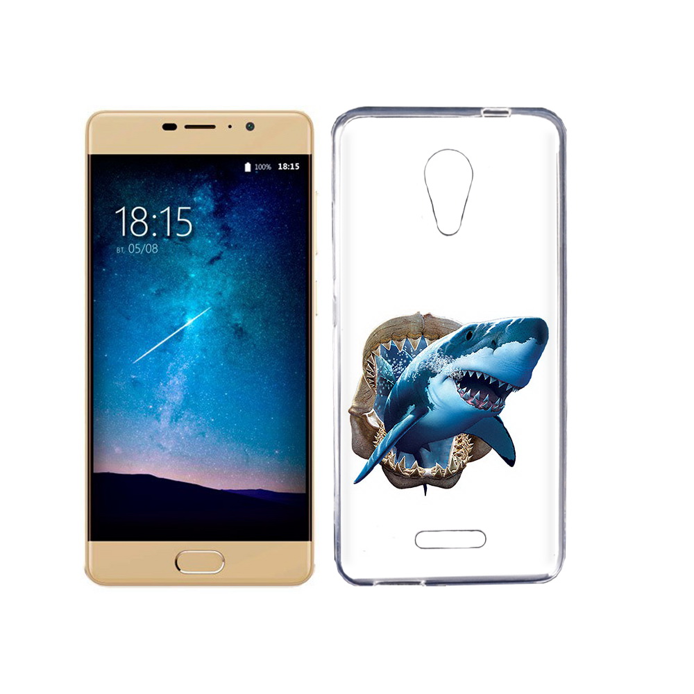 

Чехол MyPads Tocco для BQ 5201 Space челюсти, Прозрачный, Tocco