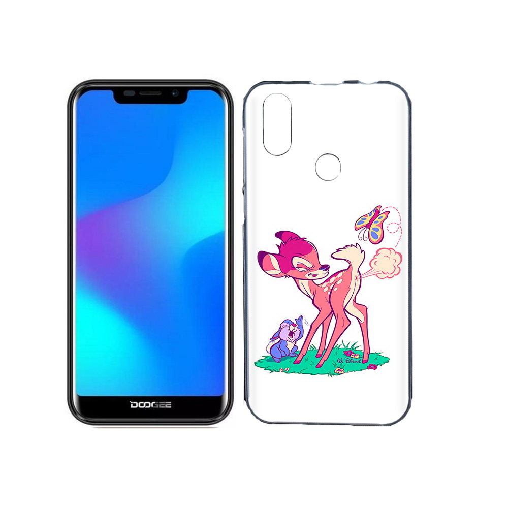 

Чехол MyPads Tocco для Doogee X70 смешной олененок, Прозрачный, Tocco