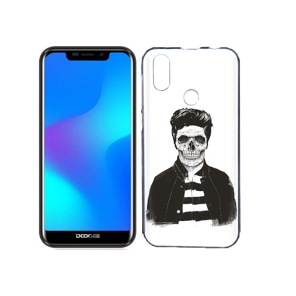 

Чехол MyPads Tocco для Doogee X70 скелет, Прозрачный, Tocco