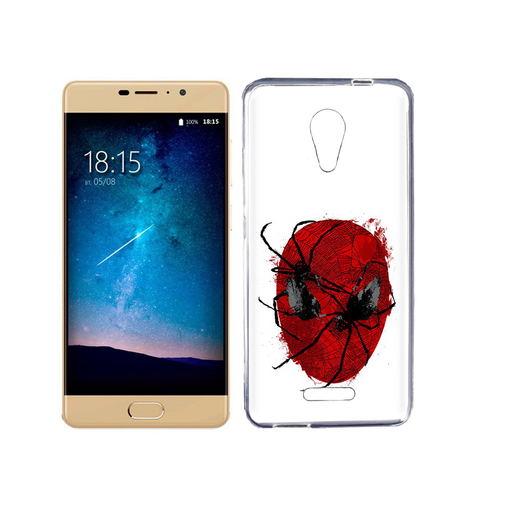 

Чехол MyPads Tocco для BQ 5201 Space человек паук, Прозрачный, Tocco