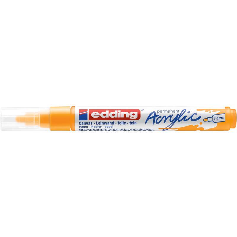 

Маркер акриловый Edding 5100 (2-3мм, Солнечный желтый) 10шт.