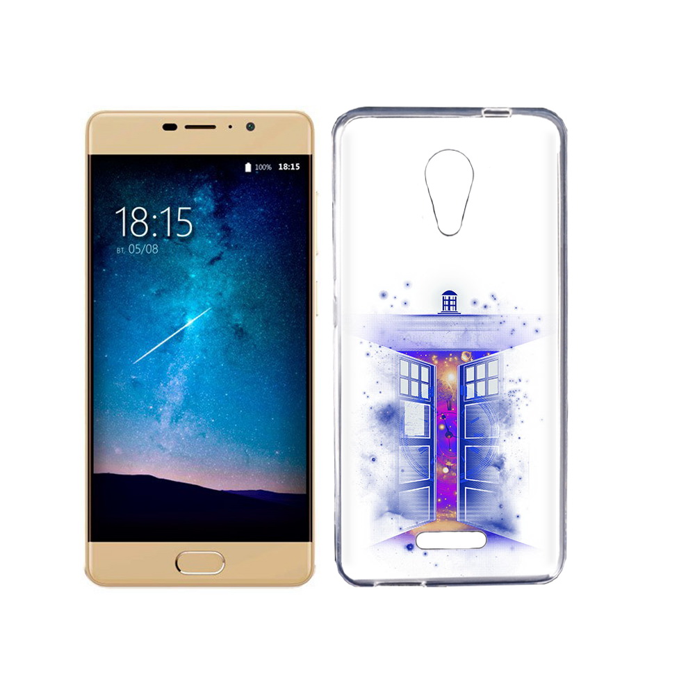 

Чехол MyPads Tocco для BQ 5201 Space фиолетовый уголок абстракция, Прозрачный, Tocco