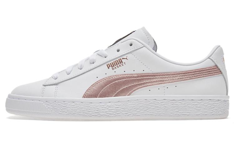 

Кеды унисекс Puma Basket Classic Metallic белые 37 EU, Белый, Basket Classic Metallic