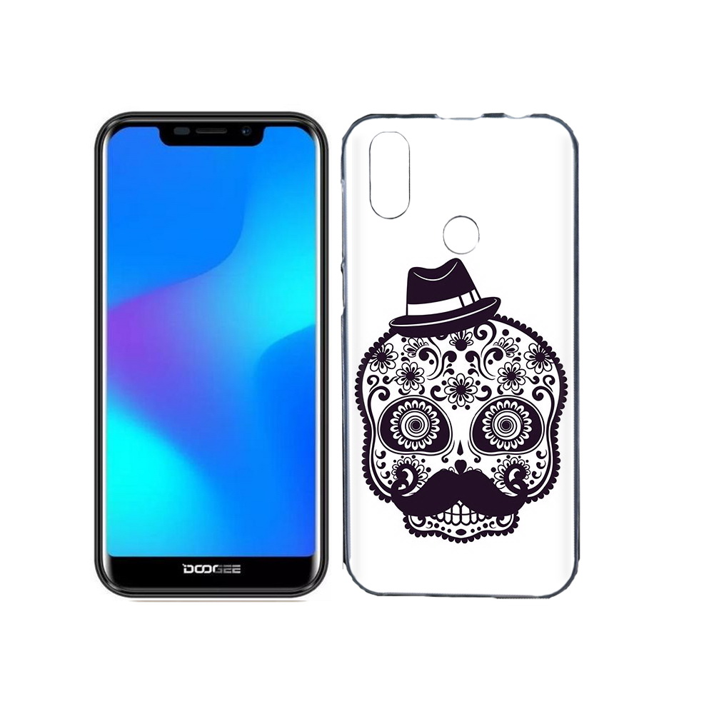 

Чехол MyPads Tocco для Doogee X70 разрисованный скелет, Прозрачный, Tocco