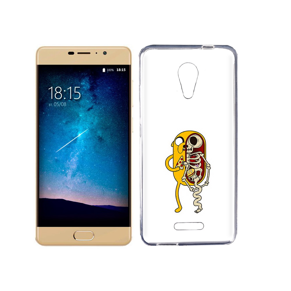 

Чехол MyPads Tocco для BQ 5201 Space Джейк скелет, Прозрачный, Tocco