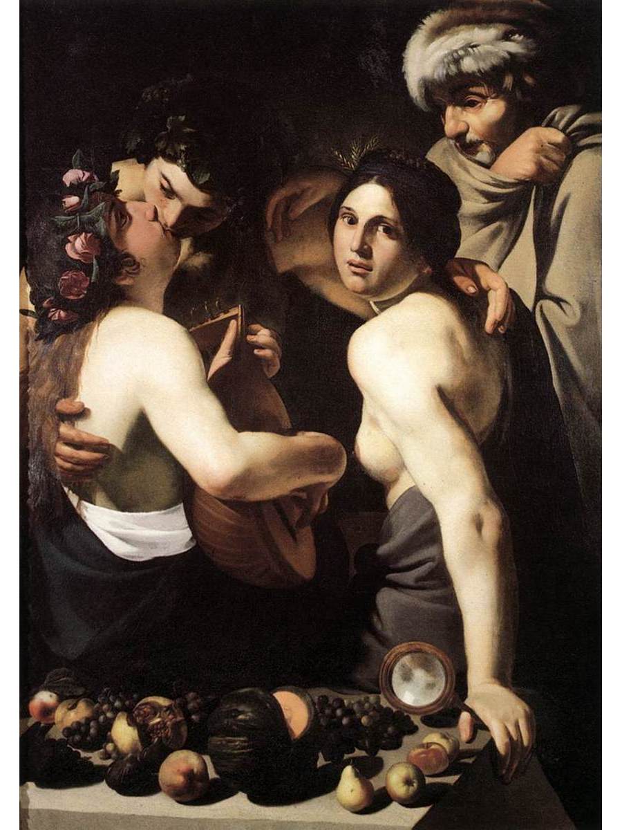 

Постер DRABS A3 Бартоломео Манфреди Allegory of the Four Seasons