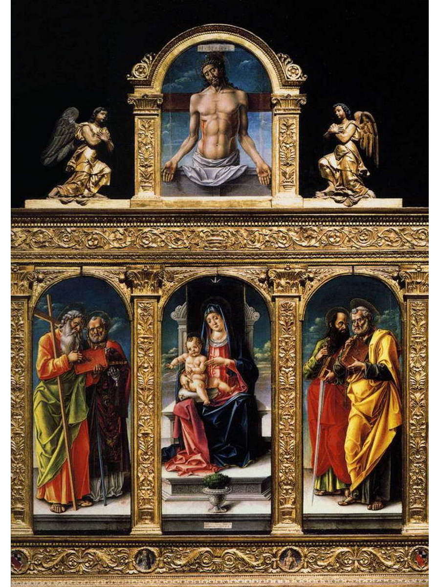 

Постер DRABS A3 Бартоломео Виварини Virgin Enthroned with Child and Saints