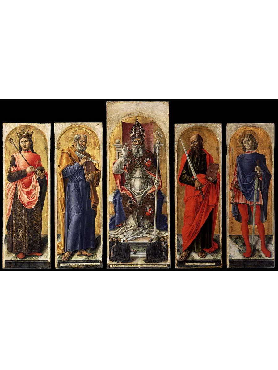 

Постер DRABS A3 Бартоломео Виварини St Ambrose Polyptych