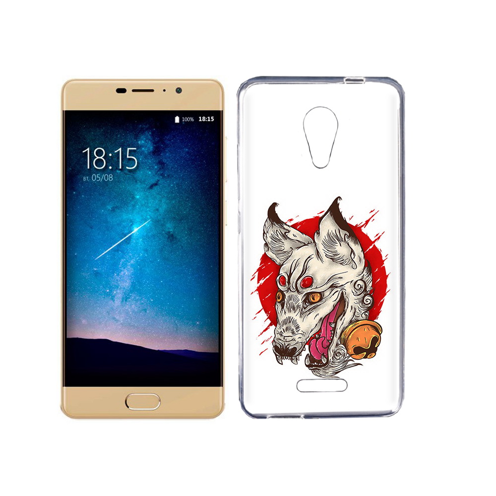 

Чехол MyPads Tocco для BQ 5201 Space страшная собака, Прозрачный, Tocco