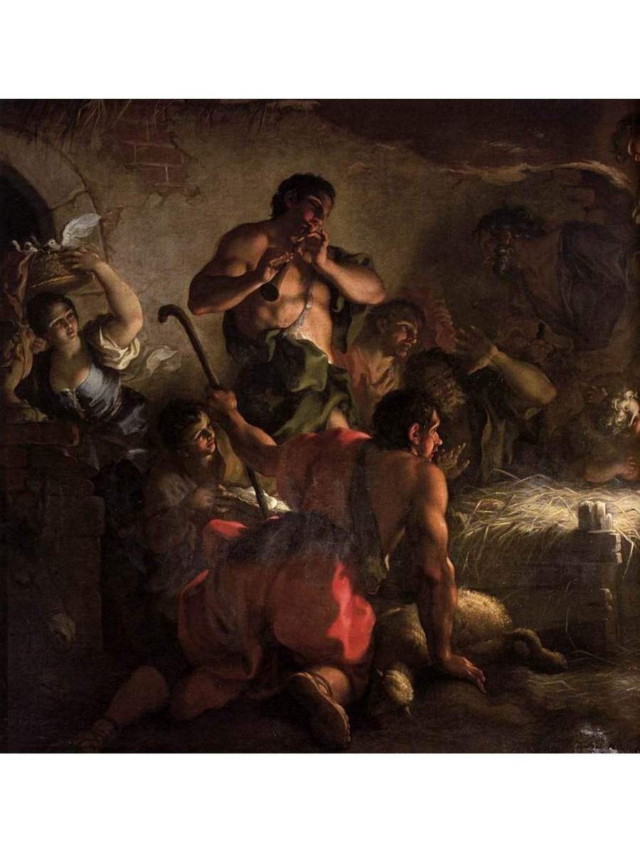 

Постер DRABS A3 Балестра Антонио Adoration of the Shepherds detail