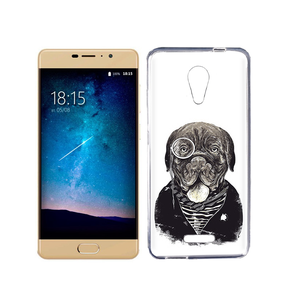 

Чехол MyPads Tocco для BQ 5201 Space солидный песик, Прозрачный, Tocco