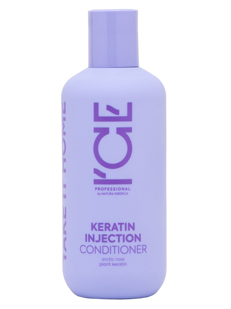 Купить Кондиционер ICE Professional by NATURA SIBERICA TAKE it HOME кератин д/повреж. волос 250мл, Кондиционер Кератиновый для повреждённых волос, 250 мл