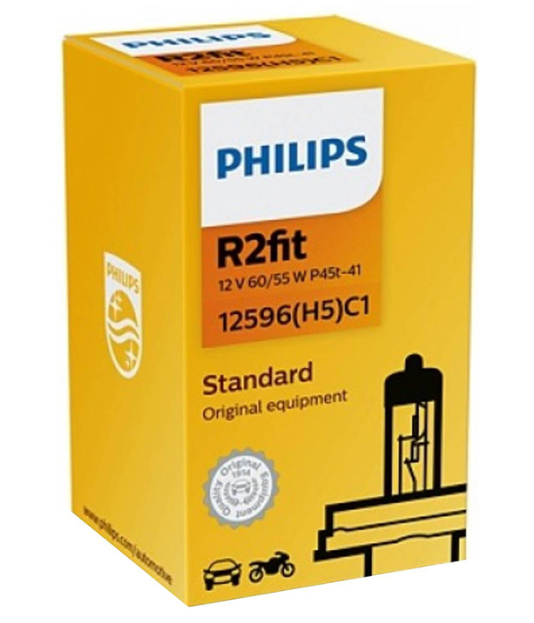 

Галогенная лампа HR2 12V- 60/55W (P45t) R2FIT (H5), 12596(H5)C1 (RAC1)