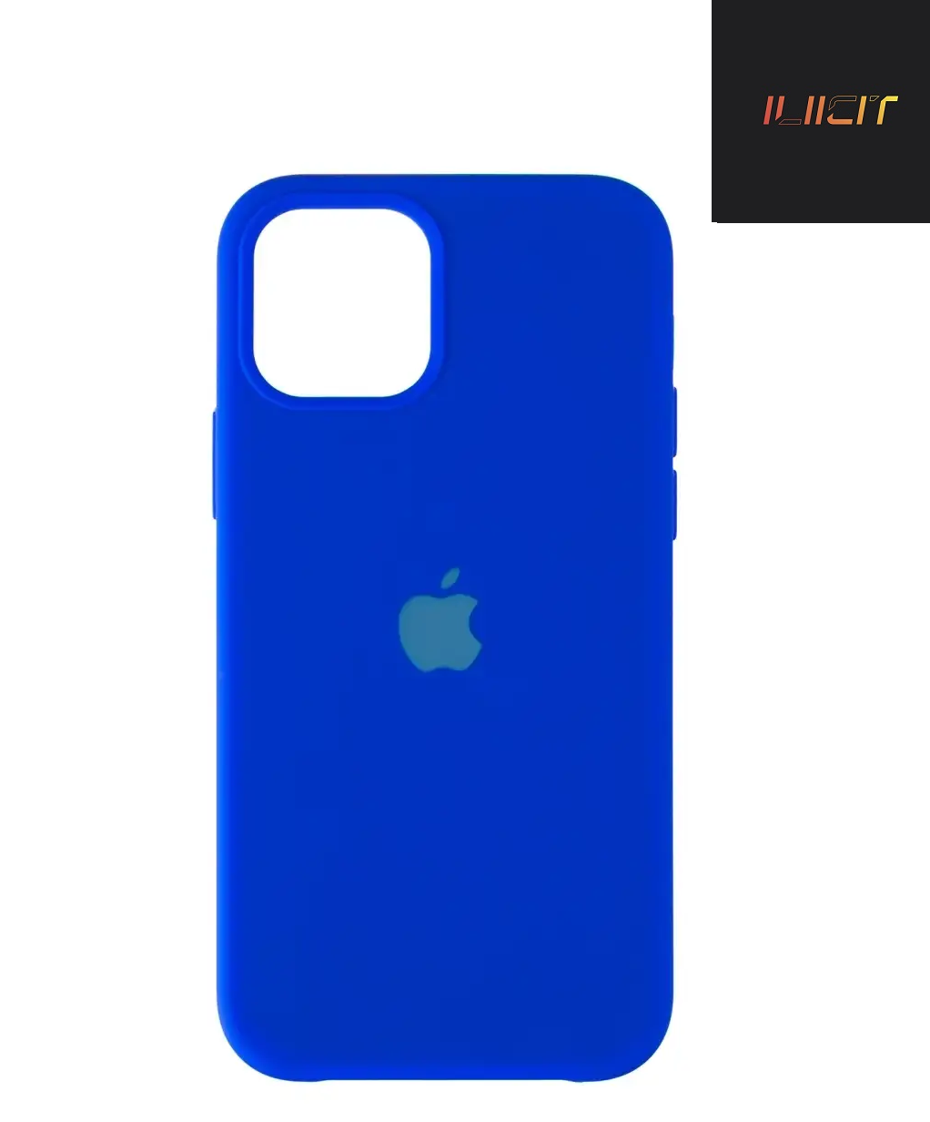 Чехол iPhone 16 Pro Silicon Сase APL WS (с лого), ярко-синий  5 (IS020480)