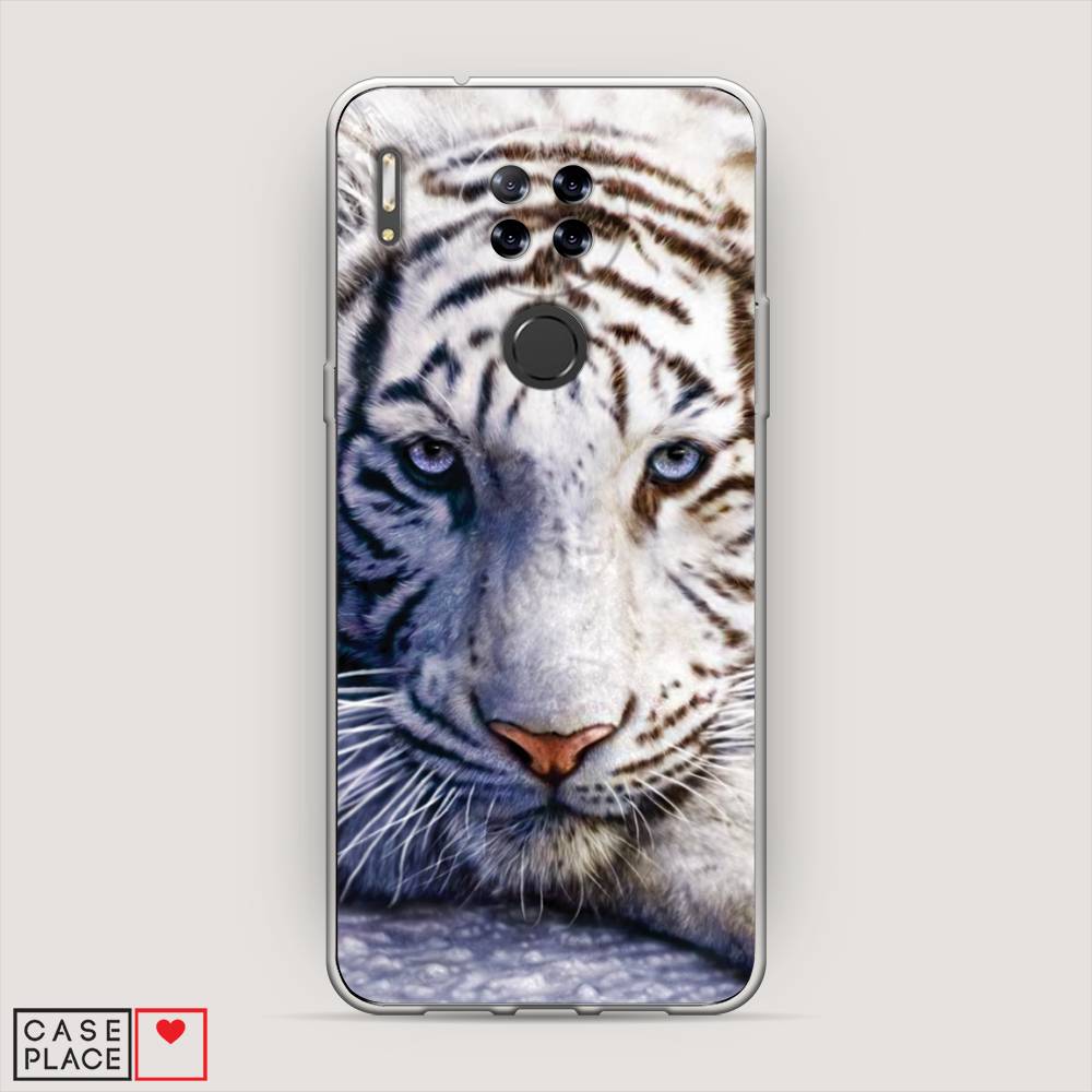 

Чехол на Blackview A80 Бенгальский тигр, Коричневый;белый, 280150-1