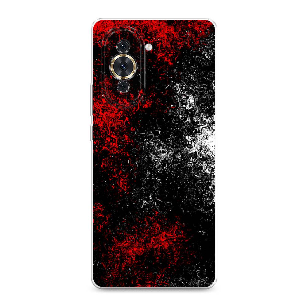 

Чехол для Huawei Nova 10 "Монотипия", Красный;черный;белый, 6108950-3