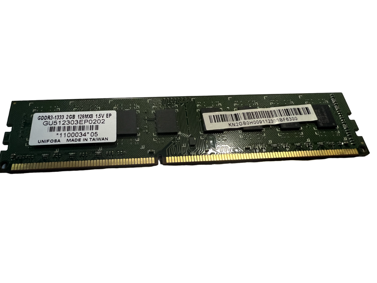 

Оперативная память Unifosa GU512303EP0202 (2004232111) DDR3 1x2Gb 1333MHz, GU512303EP0202