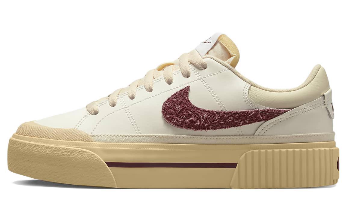 

Кеды унисекс Nike Court Legacy Lift бежевые 36.5 EU, Бежевый, Court Legacy Lift