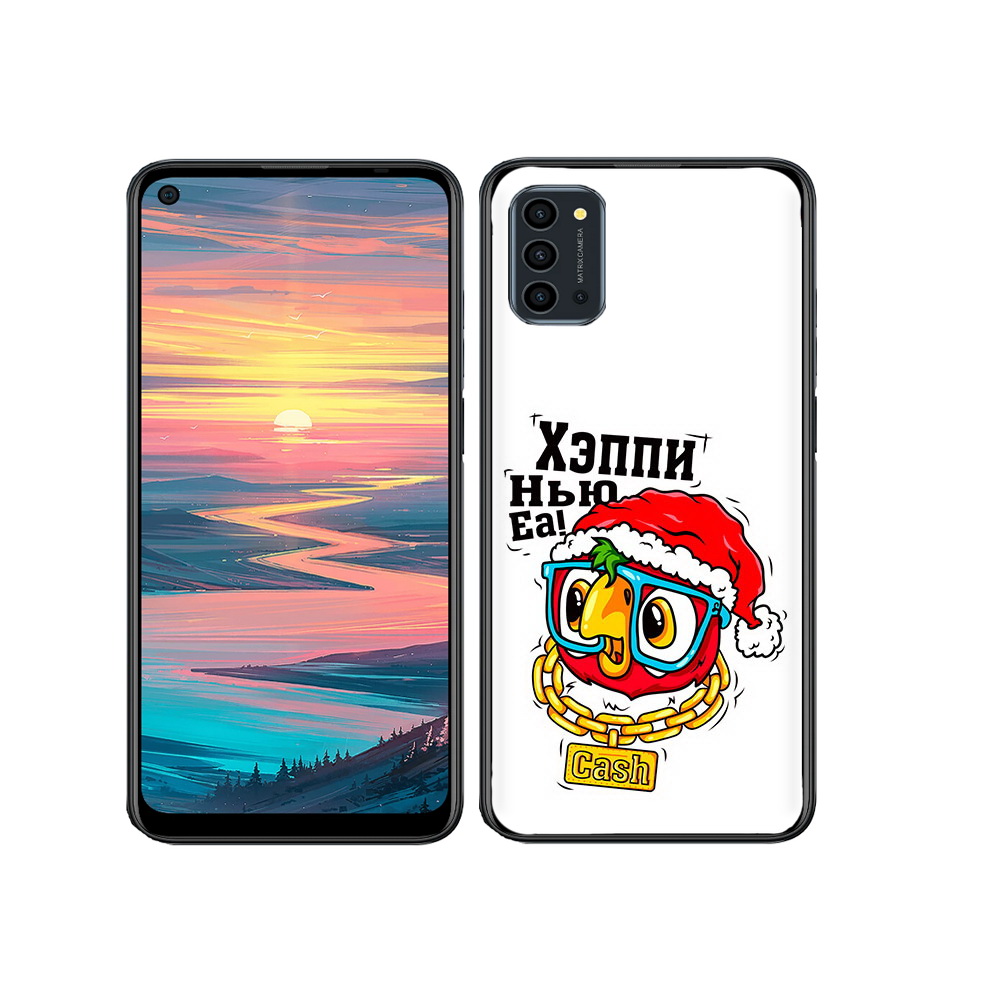 

Чехол MyPads Tocco для Oukitel K9 Pro Хэппи нью еа, Прозрачный, Tocco