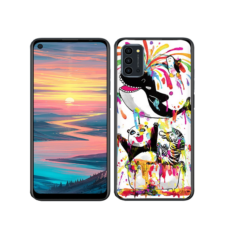 

Чехол MyPads Tocco для Oukitel K9 Pro Хиппи кит, Прозрачный, Tocco