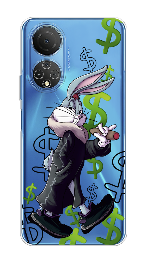 

Чехол на Honor X7 2022 "Rich Bugs Bunny", Зеленый;черный;голубой, 6108850-6