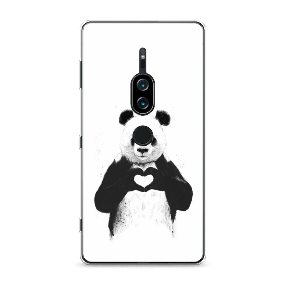 

Силиконовый чехол "Панда love" на Sony Xperia XZ2 Premium, 53350-10
