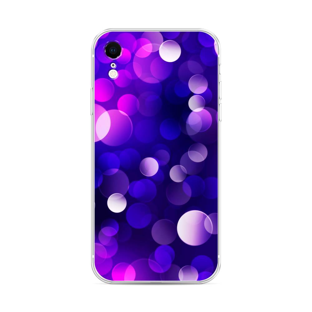 

Чехол на Apple iPhone XR "Абстракция 27", Фиолетовый, 12050-3