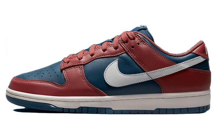 

Кеды унисекс Nike Dunk Low синие 38 EU, Синий, Dunk Low