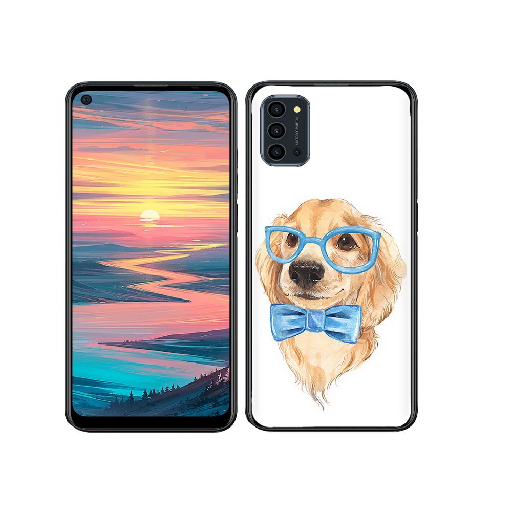

Чехол MyPads Tocco для Oukitel K9 Pro Собака интеллигент, Прозрачный, Tocco