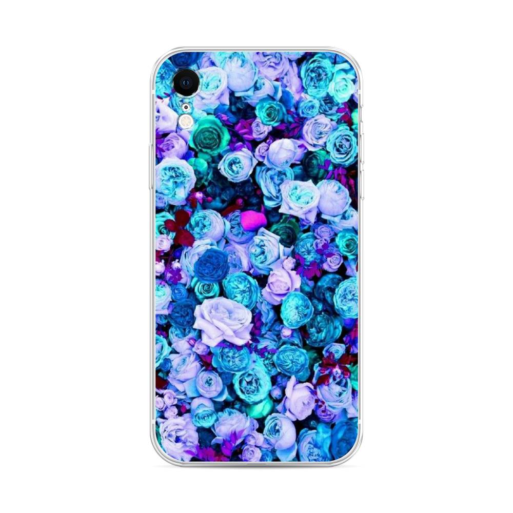 

Чехол для Apple iPhone XR "Цветочный ковер", Фиолетовый, 12050-2