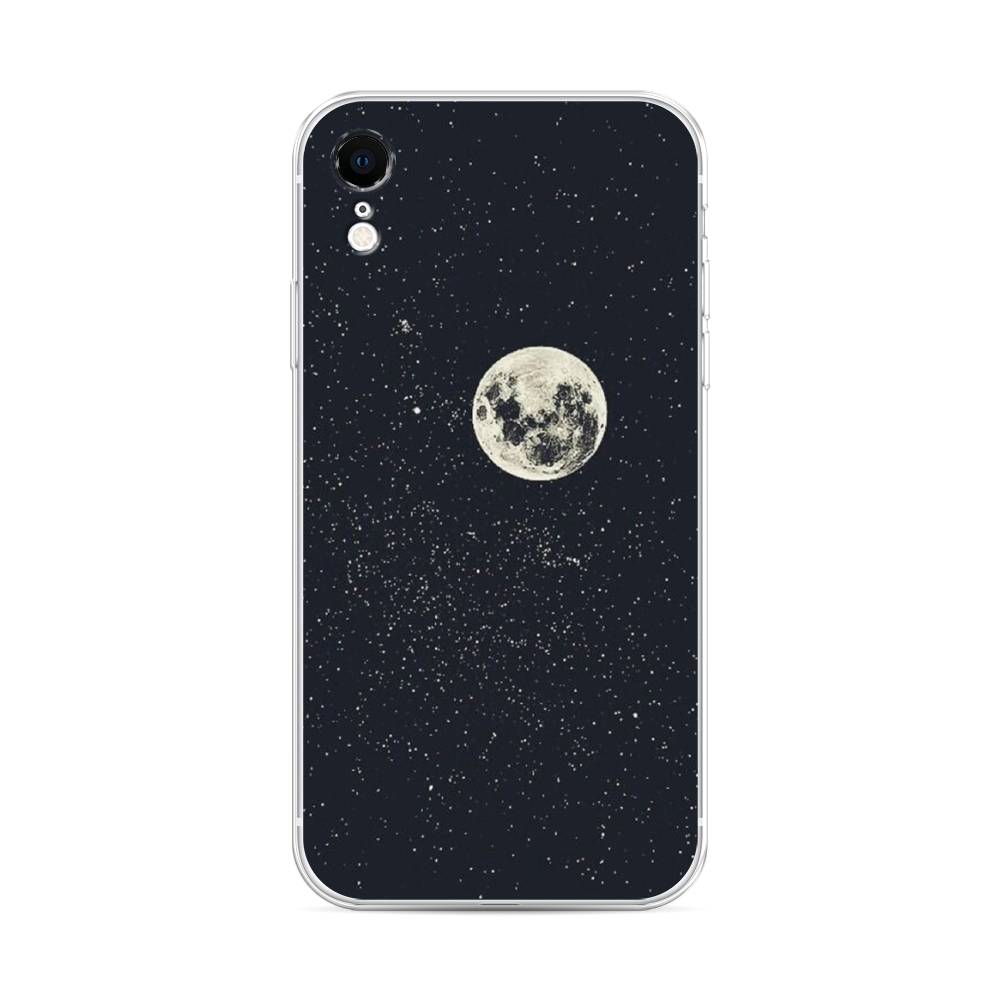 

Чехол на Apple iPhone XR "Полнолуние", Красный, 12050-2