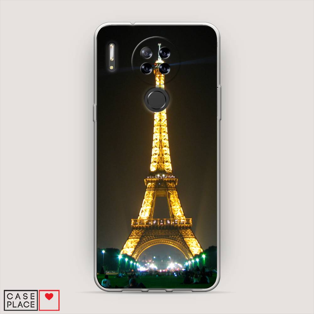 

Чехол на Blackview A80 "Париж 2", Желтый;серый, 280150-2