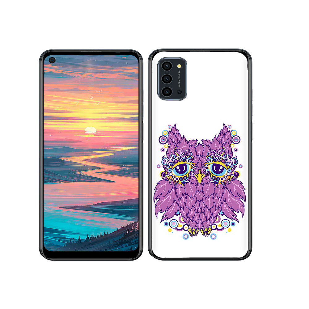 

Чехол MyPads Tocco для Oukitel K9 Pro Розовая сова, Прозрачный, Tocco