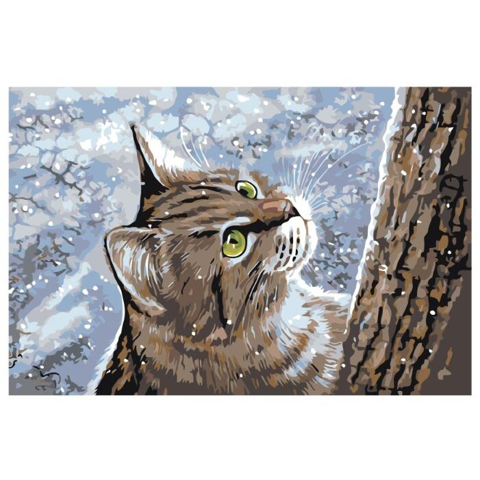 

Картина по номерам, 40 x 60, A211, A211