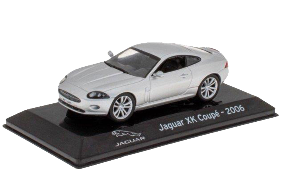 

Модель коллекционная ALTAYA Jaguar xk coupe 2006 silver, Серебристый