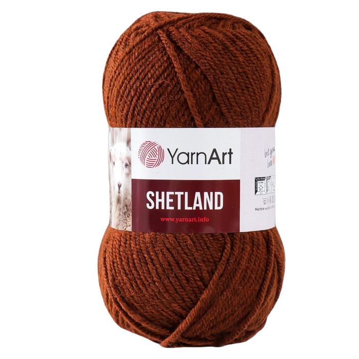 

Пряжа "Shetland" 30% шерсть верджин, 70% акрил 220м/100гр (542 шоколад), Белый, Пряжа для вязания "Shetland"