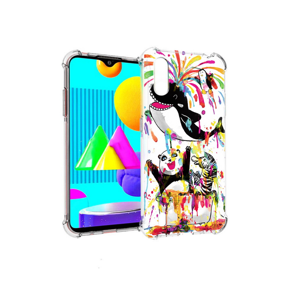 

Чехол MyPads Tocco для Samsung Galaxy M01 Хиппи кит (PT151401.486.191), Прозрачный, Tocco
