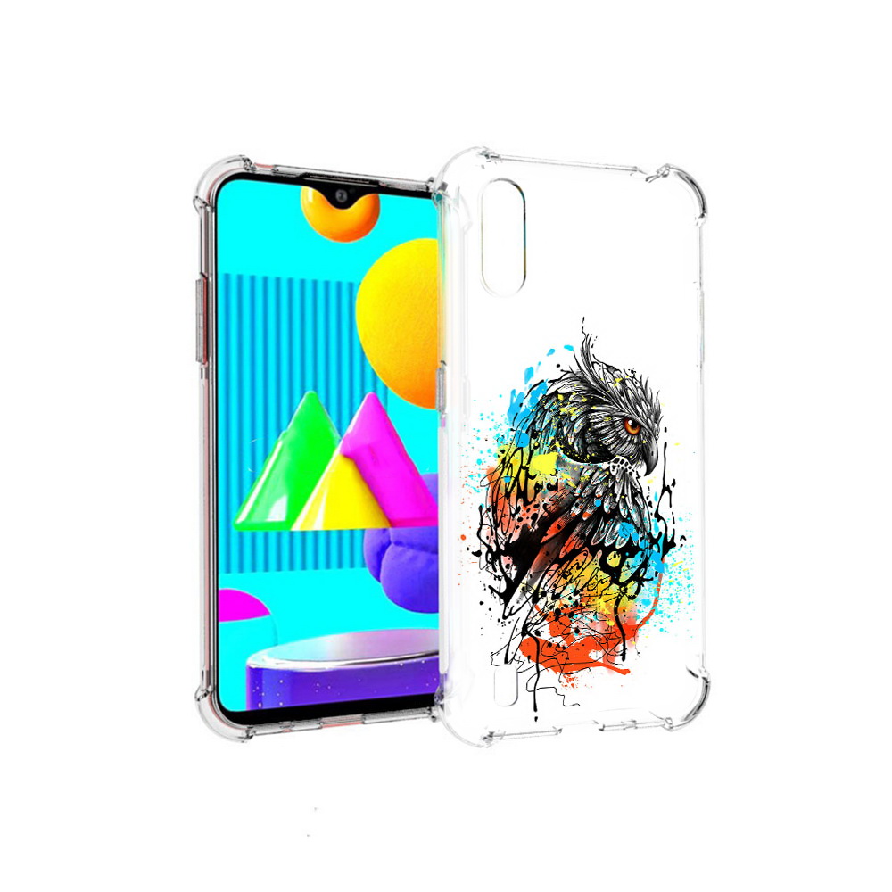 

Чехол MyPads Tocco для Samsung Galaxy M01 Творческая сова (PT151401.486.170), Прозрачный, Tocco