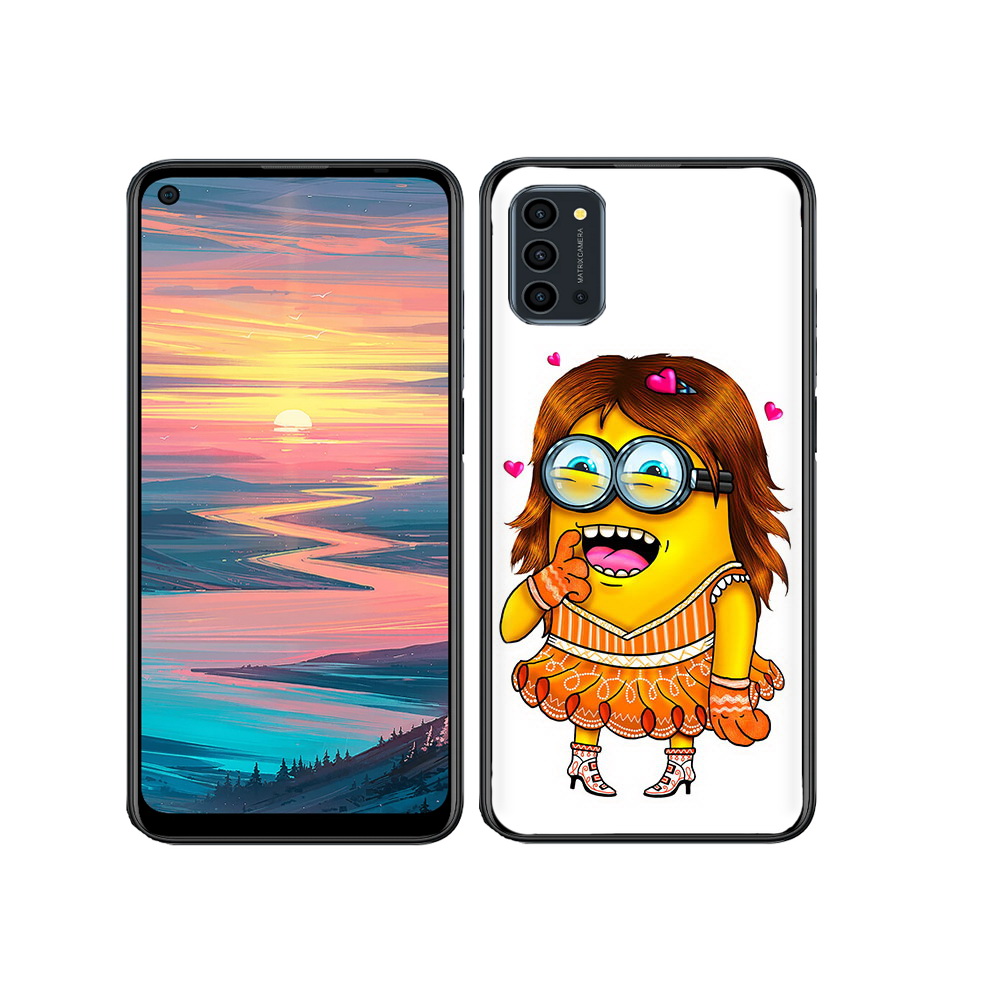 

Чехол MyPads Tocco для Oukitel K9 Pro Миньон девочка, Прозрачный, Tocco