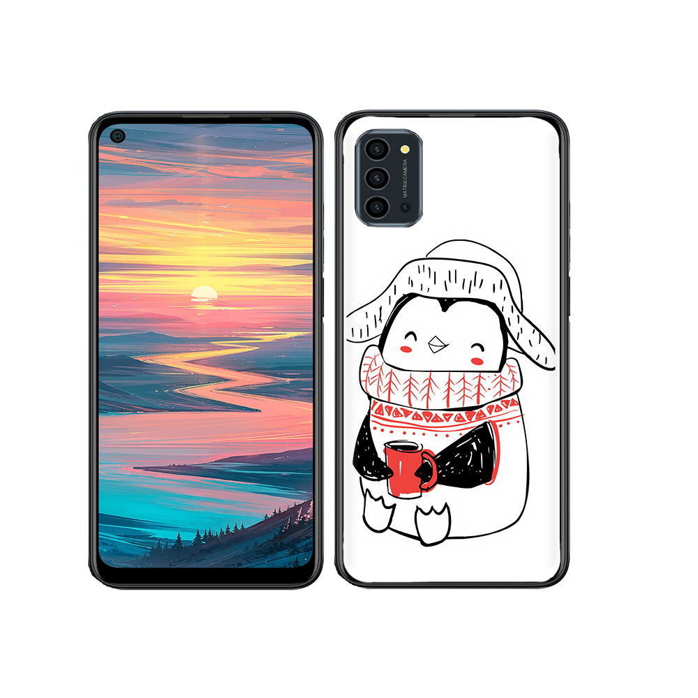 

Чехол MyPads Tocco для Oukitel K9 Pro Милый пингвин, Прозрачный, Tocco
