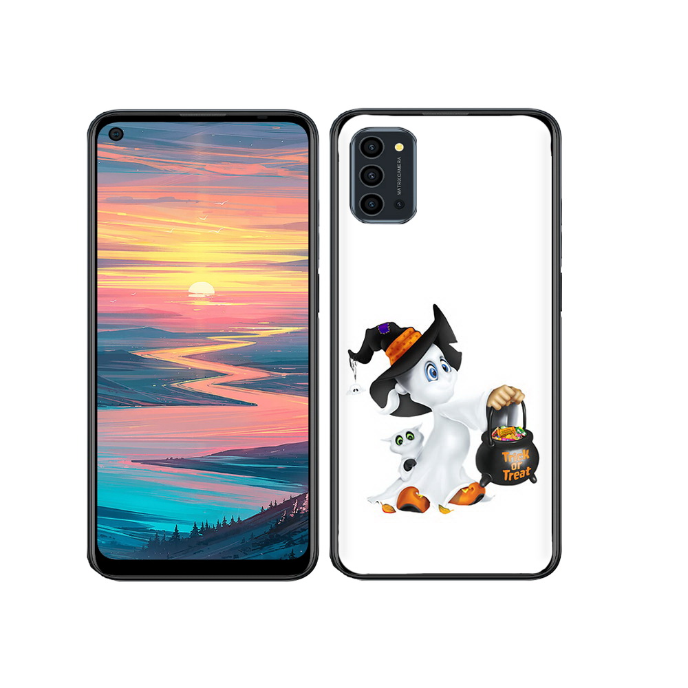

Чехол MyPads Tocco для Oukitel K9 Pro Маленький призрак, Прозрачный, Tocco