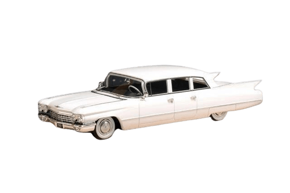 

Модель коллекционная STAMP Cadillac fleetwood 75 limousine 1960 white, Белый
