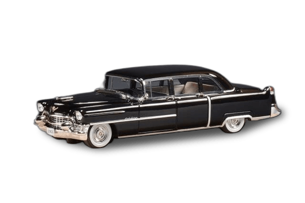 

Модель коллекционная STAMP Cadillac fleetwood 75 limousine 1955 black