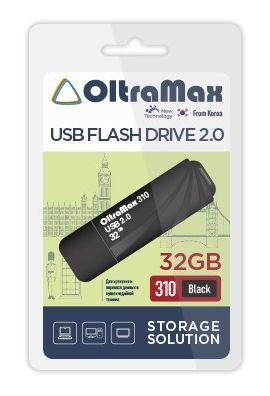 USB флэш-накопитель OLTRAMAX OM-32GB-310-Black