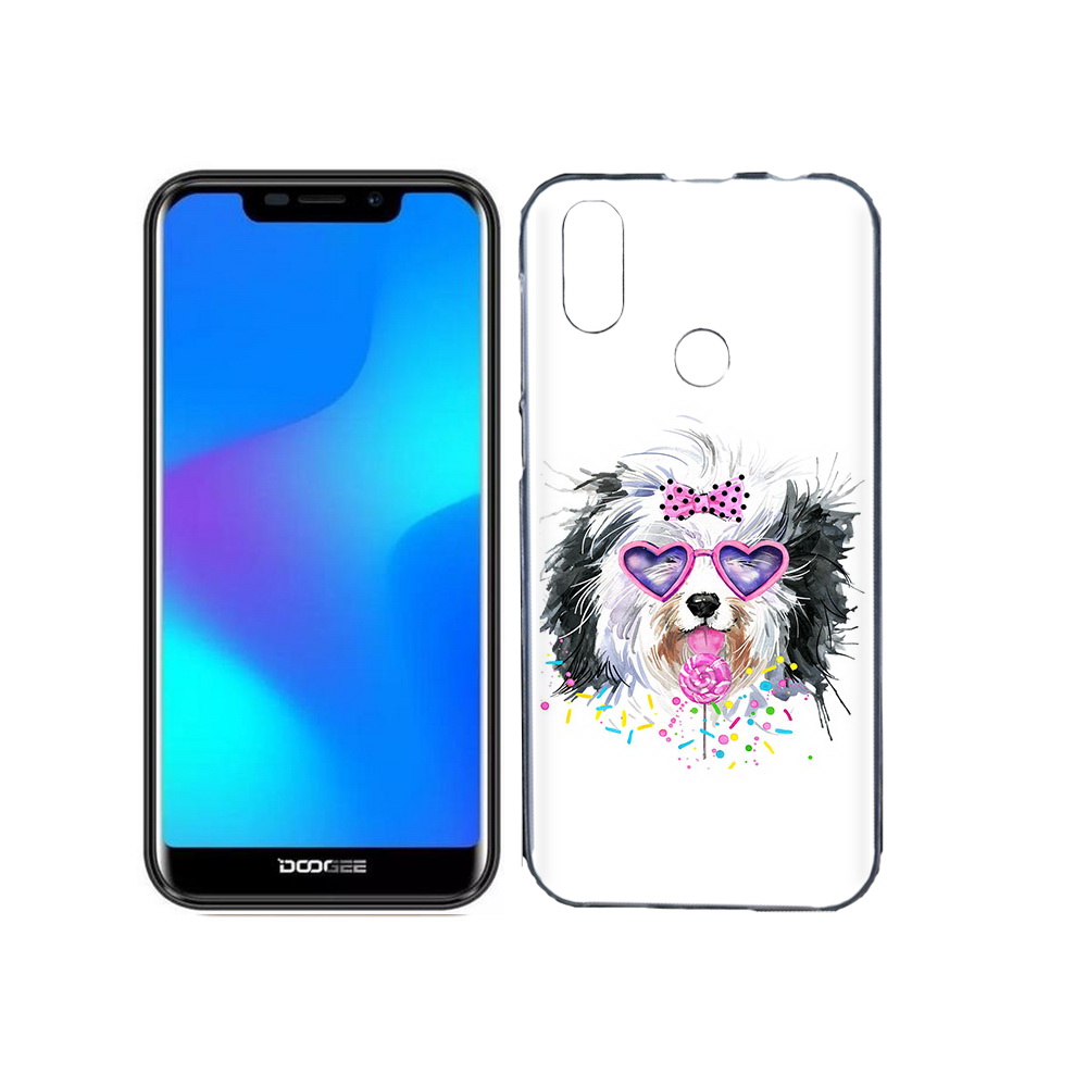 

Чехол MyPads Tocco для Doogee X70 пушистик, Прозрачный, Tocco